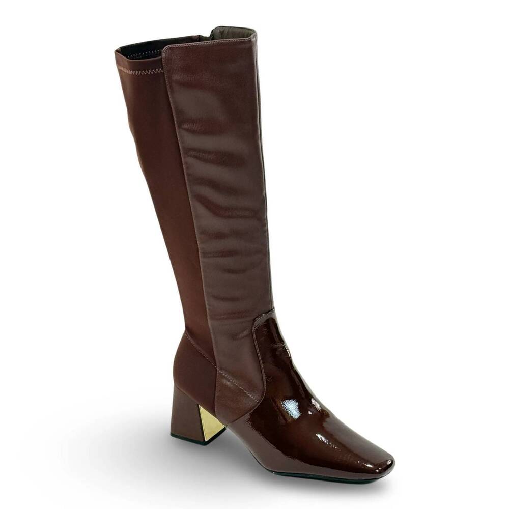 NEW NINETY UNION women's lexington knee high boots in brown